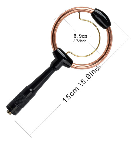 Antena De Loop De Banda Dupla Antena Walkie Talkie Fácil