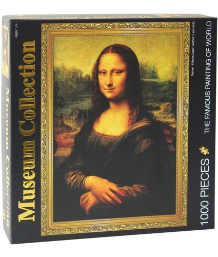 Mona Lisa De Leonardo Da Vinci De Puzzle Rompecabezas D...