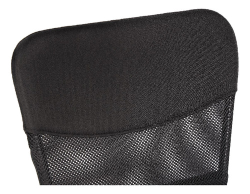 Imagen 5 de 5 de Silla Para Oficina Escritorio Evolucion En Malla Y Paño Negr