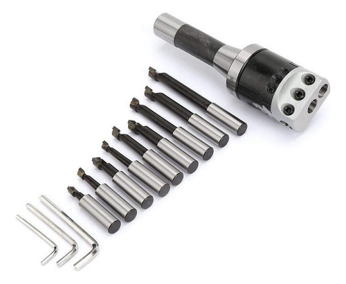 Juego Boring R8 Drilling Heads De 2 Pulgadas