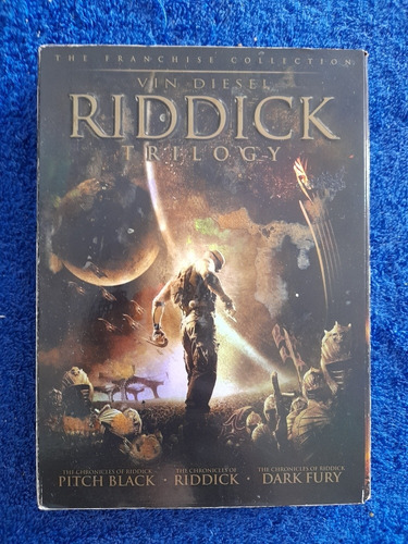 Trilogía Riddick Dvd Original 