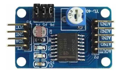 Modulo Pcf8591 Conversor Adc Y Dac (tad) Plaqueta