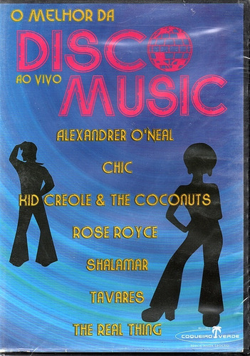 Dvd O Melhor Da Disco Music - Ao Vivo