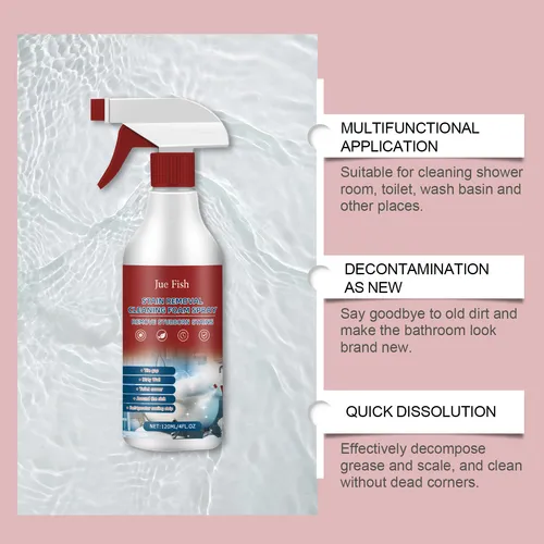 Espray De Espuma Limpiadora Para Eliminar Manchas, 120 Ml