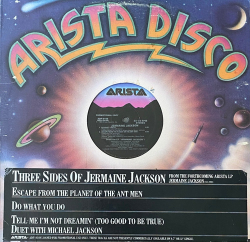 Jermaine Jackson - Do What You Do / Tell Me I'm Not...-ep 12 (Usado)