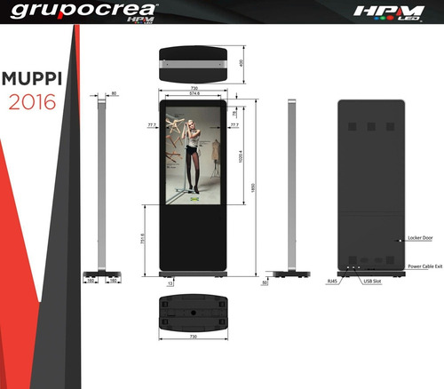 Imagen 1 de 5 de Muppis Pantallas Led