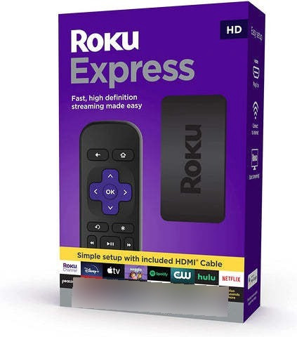 Roku Express Hd Tv Streaming Netflix Youtube Hbo Smart Tv