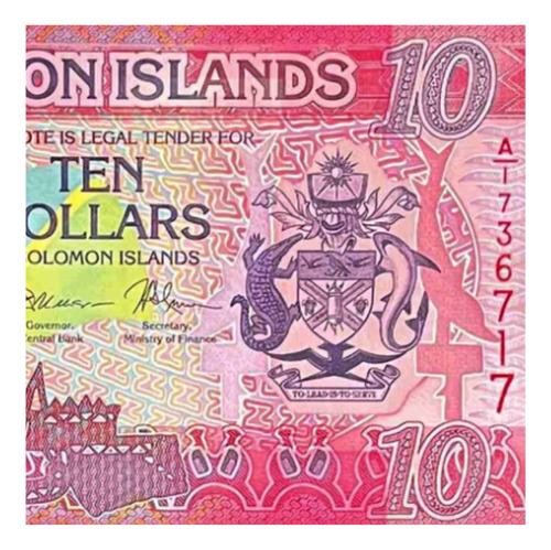 Islas Salomón - 10  Dolares - Año 2017 - P #33 