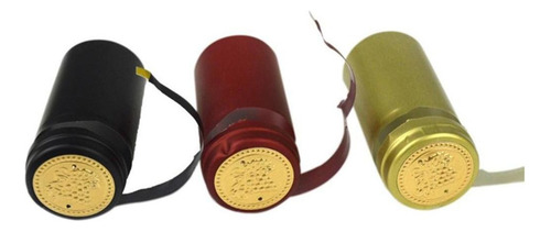 3x 100 Piezas Tapa Termorretráctil Pvc Tapa Sellada Para