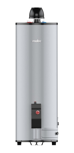 Calentador Automático De Depósito 80l Gas Natural Mabe Color Acero Inoxidable Tipo De Gas Gn