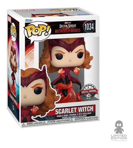 Funko Pop Scarlet Witch 1034 Multiverse Of Madness Marvel