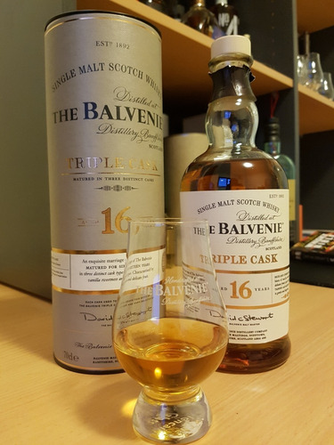 Imagen 5 de 9 de Whisky The Balvenie 16 Años Triple Cask 700ml En Estuche