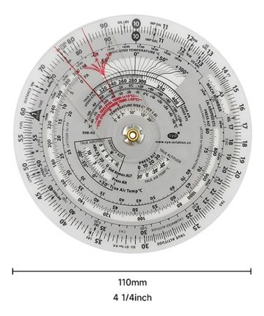 Computador De Vuelo Mini Cr-3 Aeronautico Tipo Jeppesen