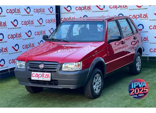 Fiat Uno 1.0 MPI MILLE WAY ECONOMY 8V FLEX 4P MANUAL