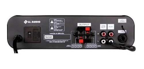 Imagem 8 de 9 de Receiver Amplificador Sa10 Fm Usb Bt Som Ambiente Nca Full