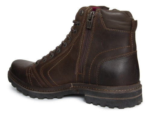 Imagem 5 de 6 de Bota Masculina Freeway Absolut Couro Legítimo - Chocolate