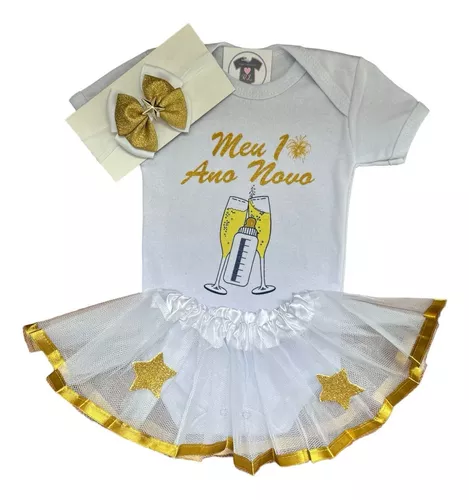 Fantasia Moana Baby 1 Ano, Roupa Infantil para Menina Moana Usado 83939572