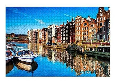 Rompecabeza Tipico - Wooden Puzzle 1000 Pieces Typical Dutch