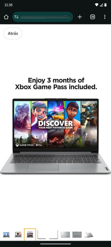Notebook Lenovo Ideapad (Usado)