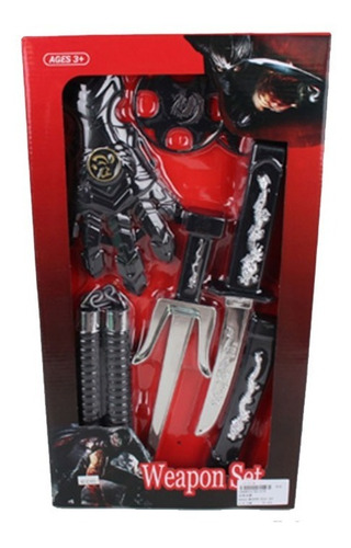 Imagen 1 de 1 de Set De Armas Ninjas 1689612