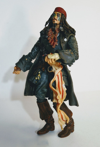 Boneco Jack Sparrow Piratas Do Caribe Johnny Depp - 16 Cm (Usado)