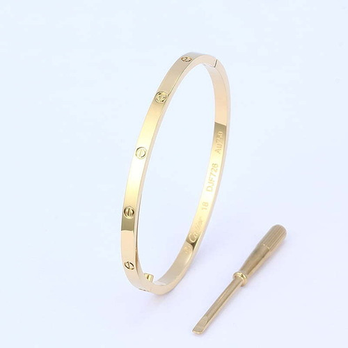 Pulsera Love, Modelo Clásico De Diamantes, Pulsera Cartier