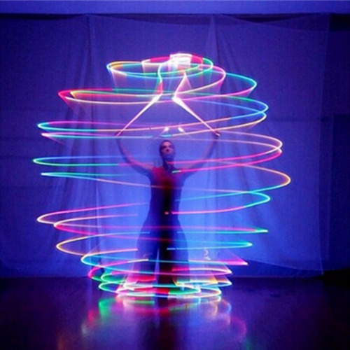 2 Bolas Led Poi Balls Glow Poi, Bolas De Luz Led Que Brillan