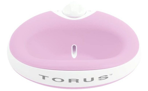 Torus Pet Mini Cuenco De Agua Filtrado (rosa)  1 Litro  Cu