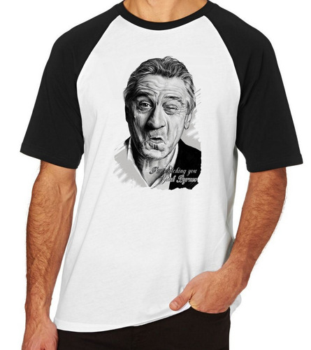 Camiseta Blusa Camisa Raglan Jack Byrnes Robert De Niro