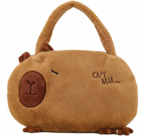 Mp Ll Bolso Peluche Capibara, Adorable Bolso Capibara.