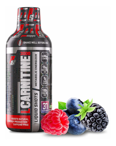 Prosupps L-carnitine 3000 Inyecciones Lquidas Sin Estimulant