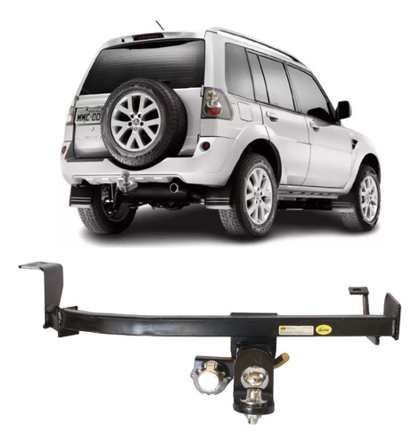 Engate Removivel Mitsubshi Pajero Tr4 10/15 1500kg + Rabicho