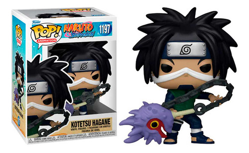 Funko Pop Naruto Kotetsu Hagane Con Weapon #1197