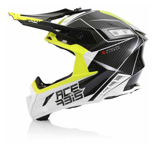 Casco Acerbis Steel Carbon / Fibra De Carbono