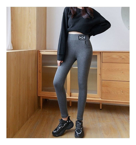 W Kit 2 Pantalones De Forro Polar Elástico Térmico Para