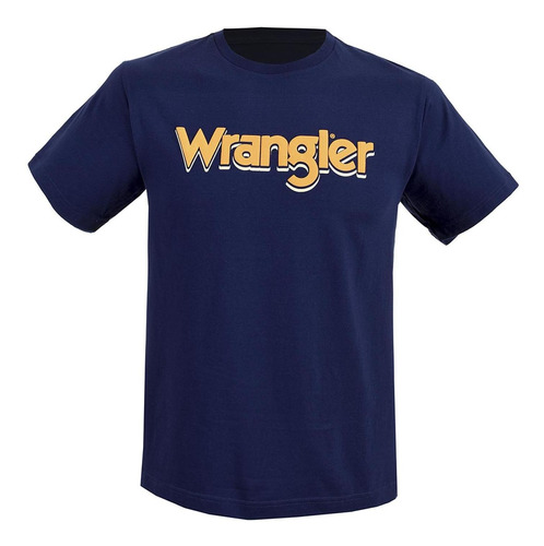 Playera Vaquera Wrangler Manga Corta De Hombre Y11