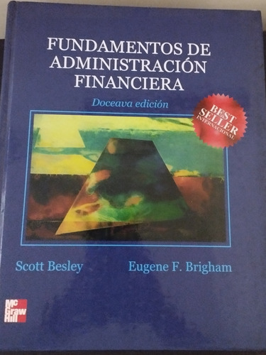 Libro De Fundamentos De Administracion Financiera