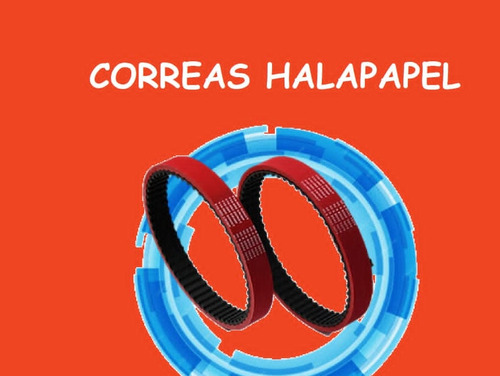 Correas Hala Papel (empaquetadora Automatica) 