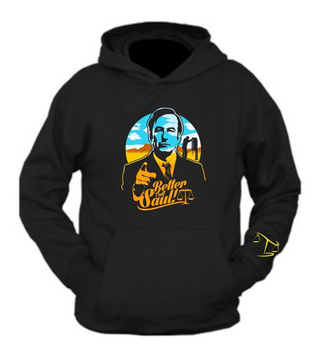 Buzo Hoodie Canguro Frisa Better Call Saul 010 Breaking Bad