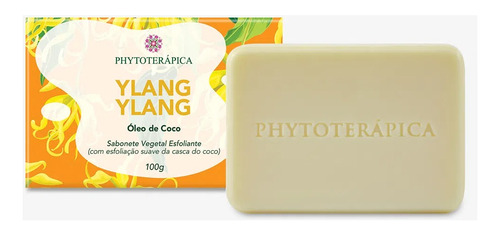 Sabonete Esfoliante Ylang Ylang & Coco- 100g - Phytoterápica