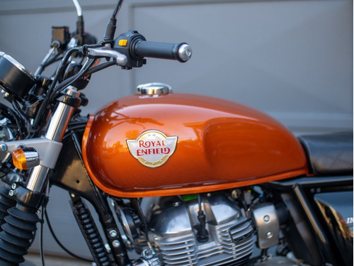 Imagen 8 de 25 de Royal Enfield Interceptor 650 Orange Crush Reserva Inmediata