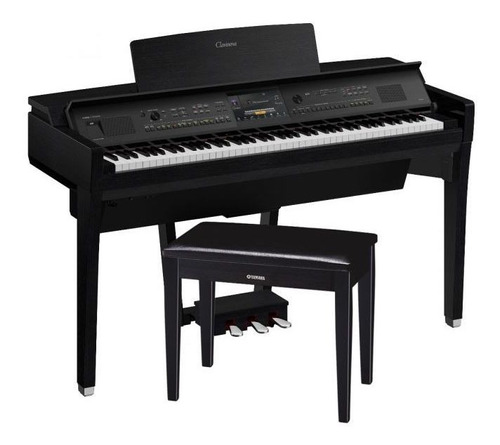 Piano Digital Clavinova Yamaha Cvp 809b