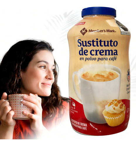 Sustituto De Crema En Polvo Para Café Member's Mark 1 Kg.