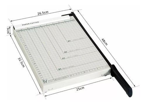 Guillotina Cortador Papel A4 Base De Metal 12x10 
