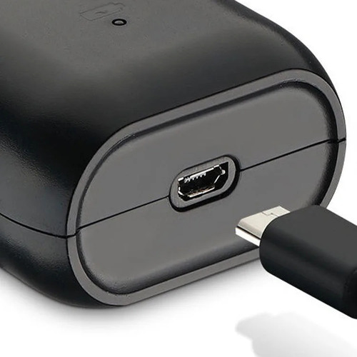 Barbeador Elétrico Portátil Com 2 Cabeças Flutuantes