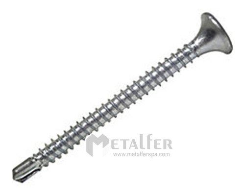 Tornillo Volcanita 6x1 1/4 Punta Broca Caja De 10.000 Un.
