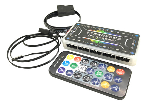 Adaptador De Controlador Hub Rgb Multifunción
