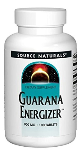Source Naturals Guarana Energizer 900 Mg, Sn0232, 1, 1