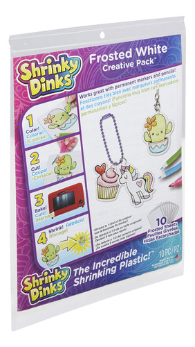 Shrinky Dinks Paquete Creativo De 10 Hojas De Actividades De