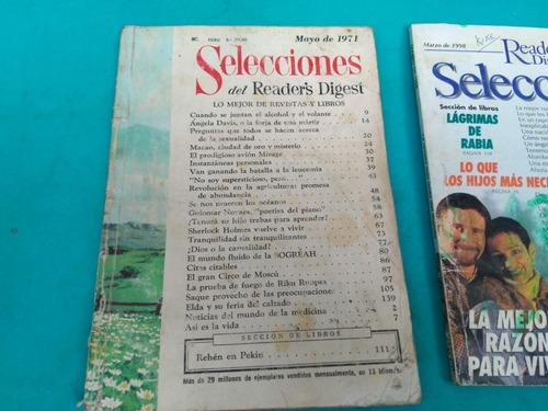 Mercurio Peruano: Libro Selecciones Readers Digests 3u L120 (Usado)